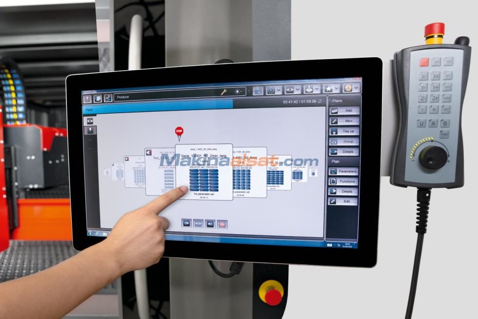 Bystronic BySmart Fiber 3015 6000 Watt CNC Fiber Lazer Kesim