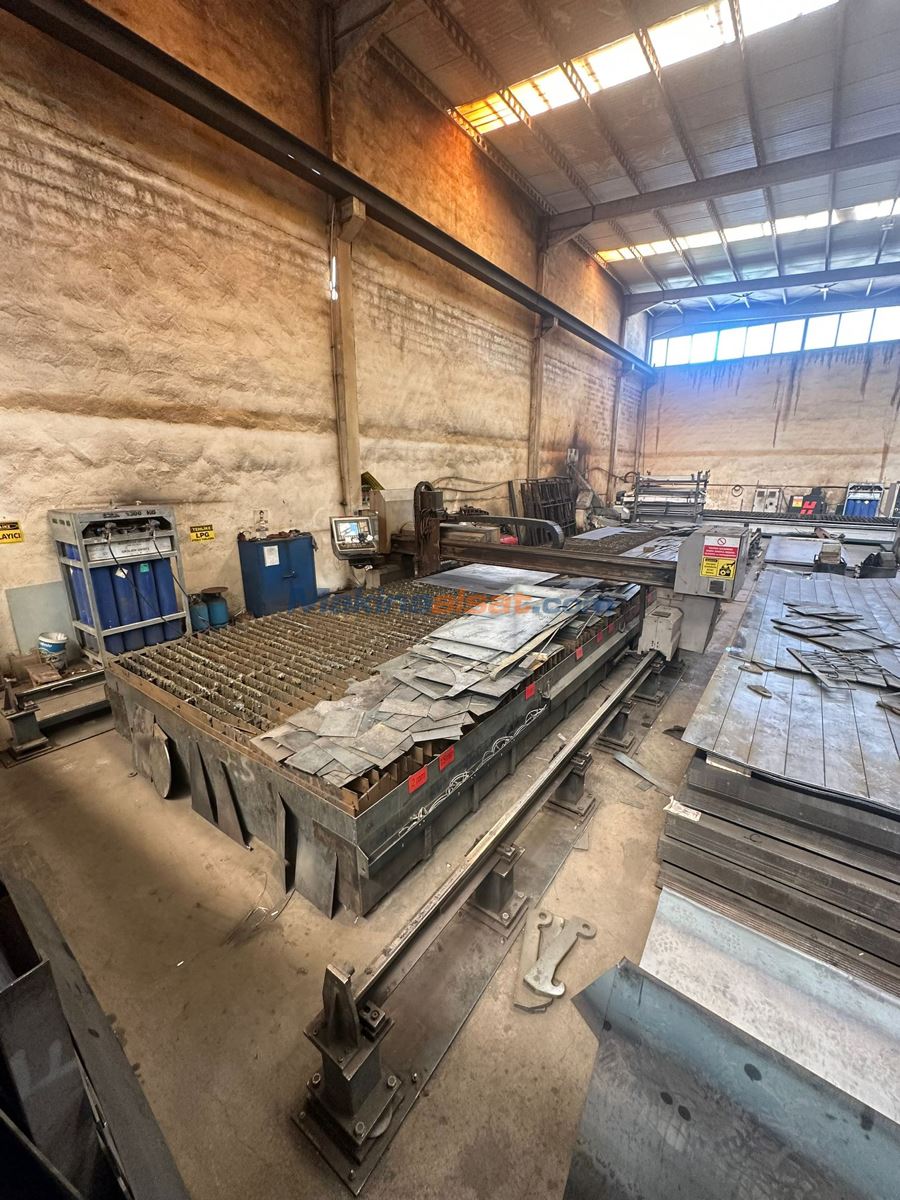 Durmazlar 3 x 14 Metre Plazma Used Plasma & Gas Cutting Machines