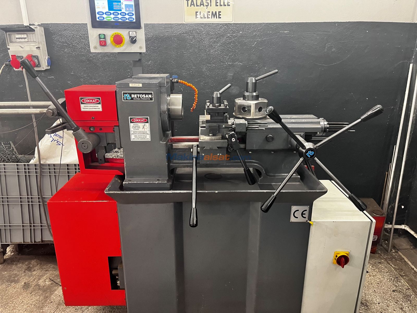 RETOSAN RRT 60İ REVOLVER TORNA (Kdv Dahil)
