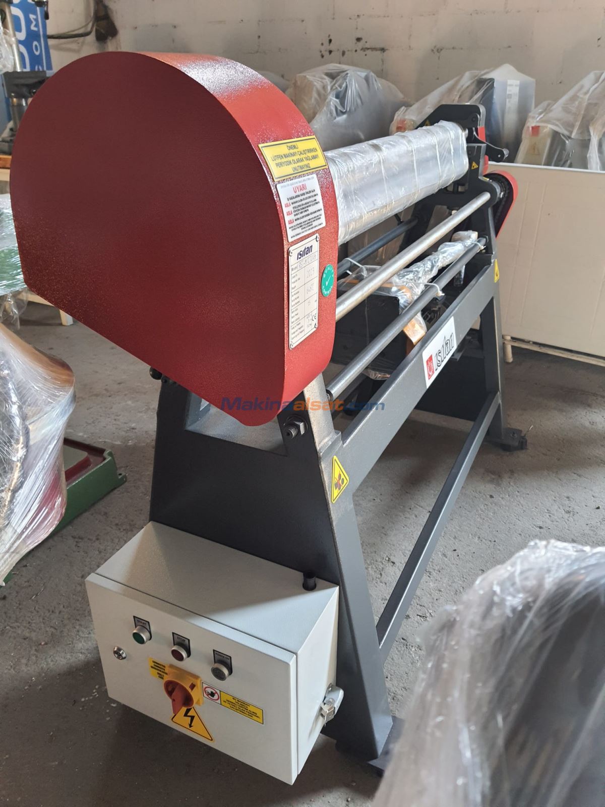 RST-M 1270 x 86 x 2,5 MM Takviyeli Motorlu Silindir
