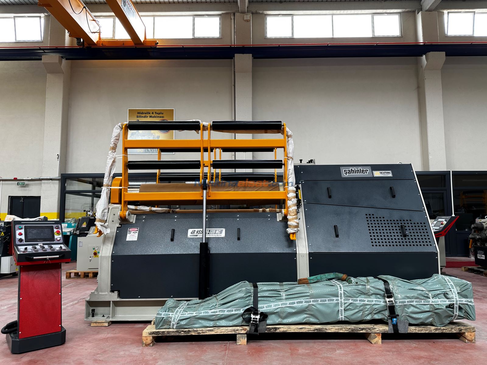 ŞAHİNLER 4R HSS 20-320 NC HİDROLİK 4 TOPLU SİLİNDİR