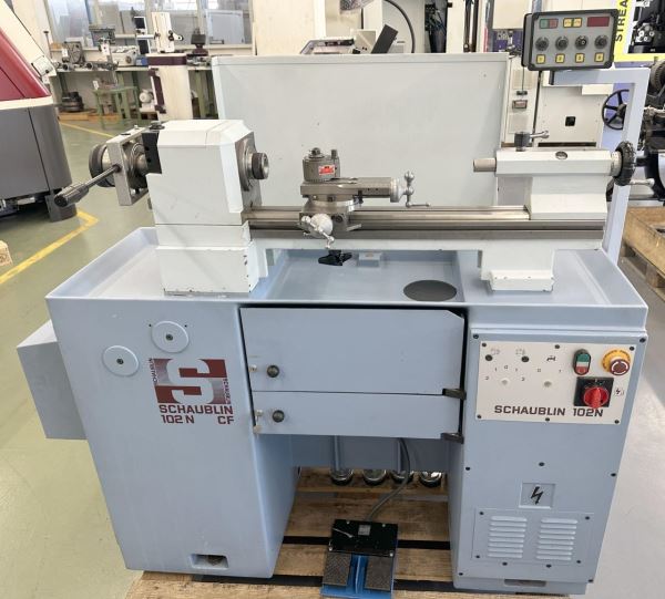 SCHAUBLIN 102N CF Masa Üstü Torna