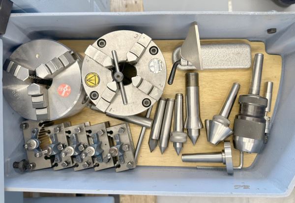 SCHAUBLIN 102N CF Masa Üstü Torna