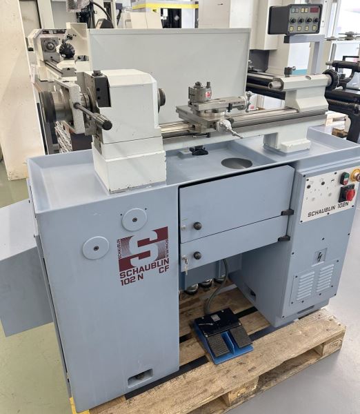 SCHAUBLIN 102N CF Masa Üstü Torna