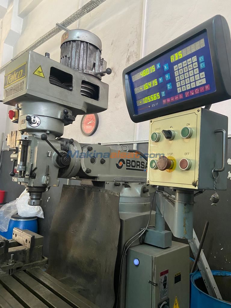 FALCO VTM-4 3 EKSEN RAPİD MOTORLU DİJİTAL KALIPÇI FREZE
