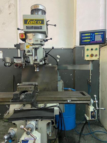 FALCO VTM-4 3 EKSEN RAPİD MOTORLU DİJİTAL KALIPÇI FREZE