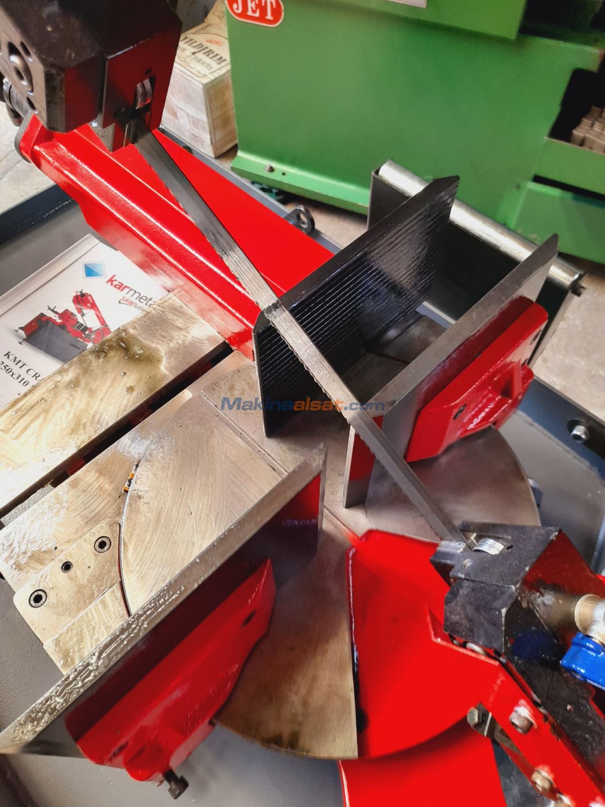 KARMETAL 250X310 ÇİFT YÖN AÇILI ŞERİT TESTERE