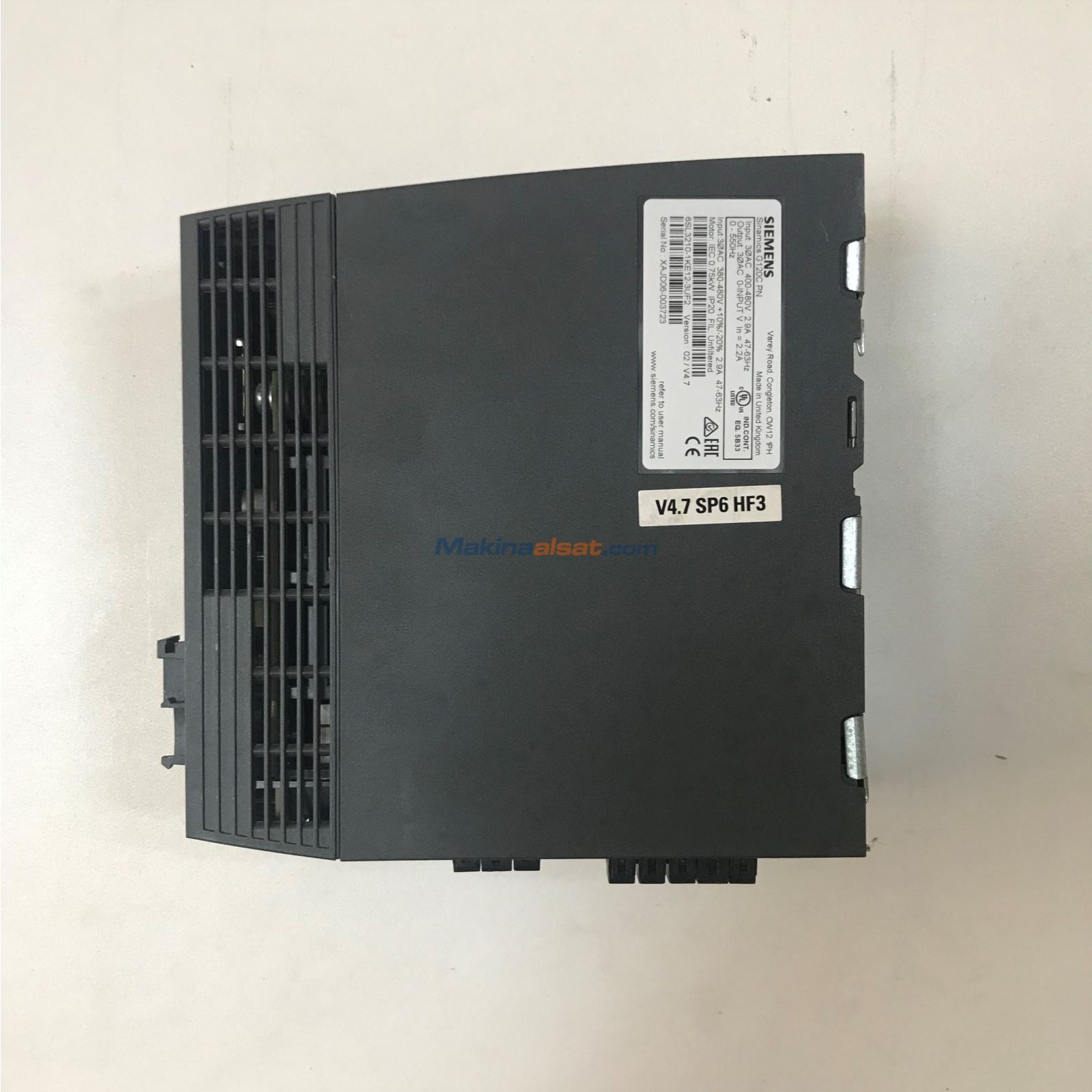 SIEMENS SINAMICS G120C PN 6SL3210-1KE12-3UF2
