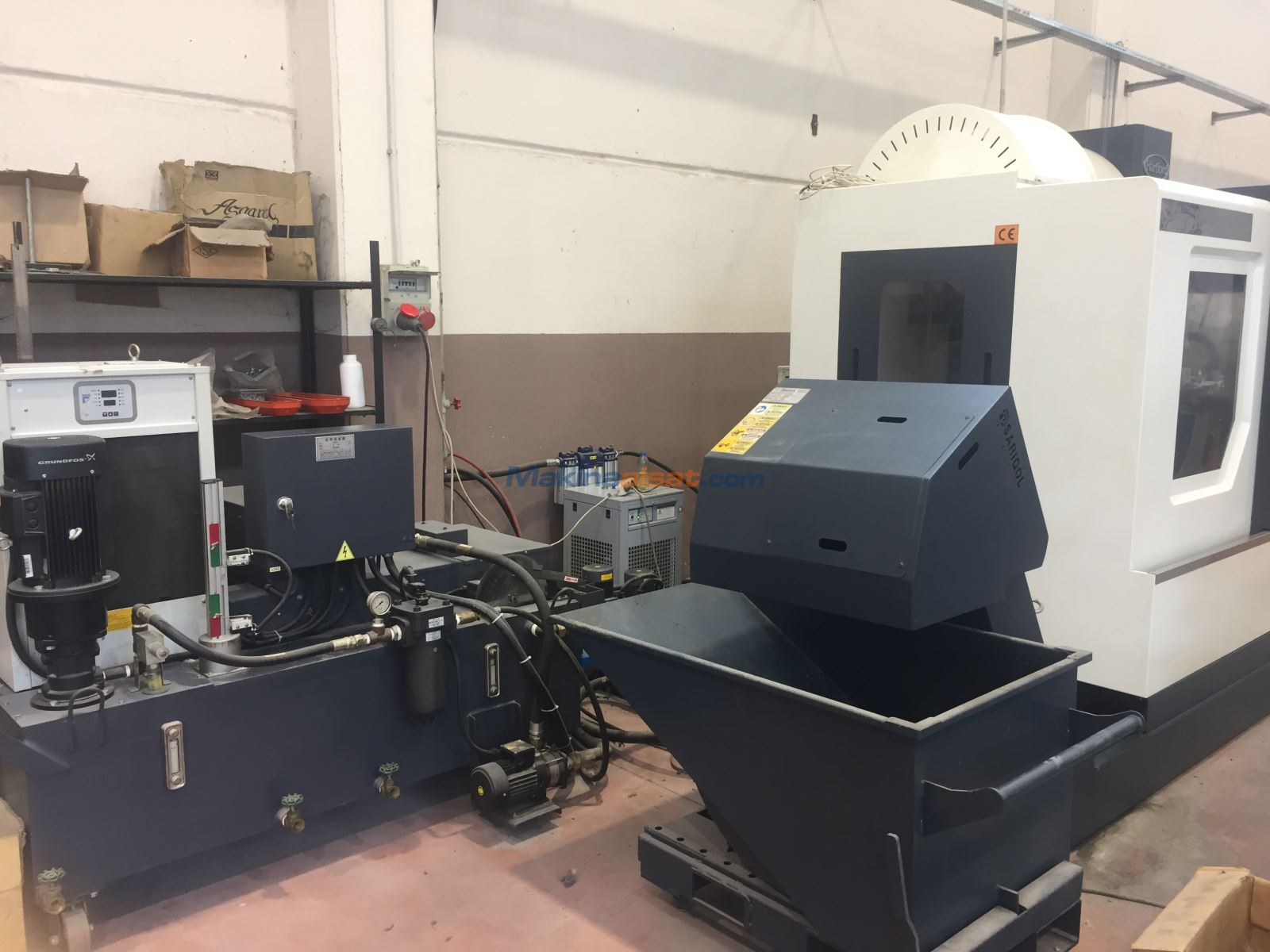 Hartford S-Plus 10 - 4 eksen (4390 Saat Çalışma) CNC Dik İşlem