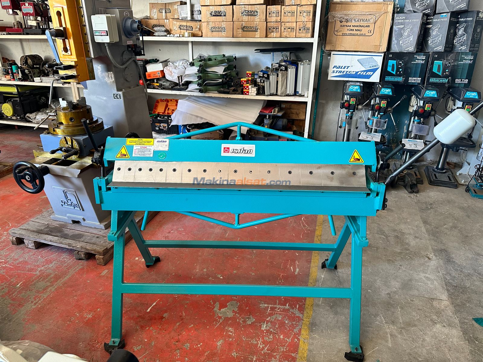 ISITAN CP-1220x1,5mm PARÇA BIÇAKLI CAKA  SAC BÜKME