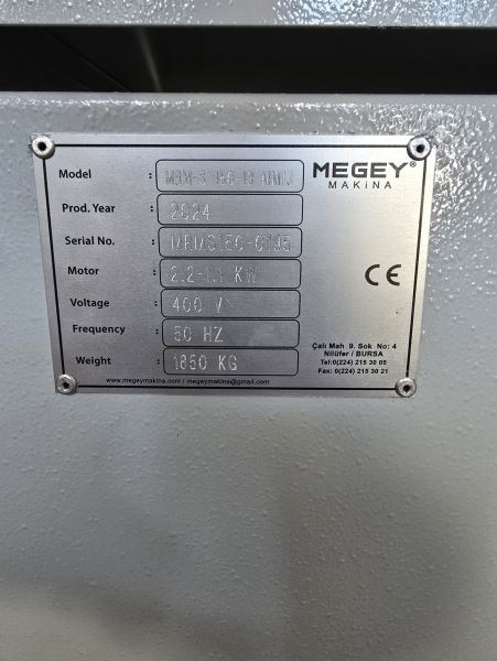 MEGEY 1300 x 8 MM MOTORLU SİLİNDİR