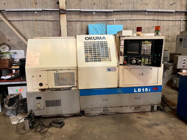 OKUMA LB 15 II - 1990 MODEL CNC TORNA