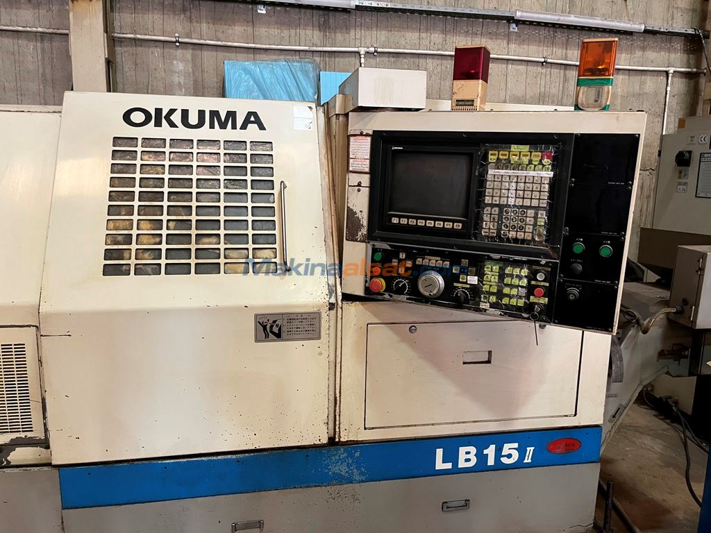 OKUMA LB 15 II - 1990 MODEL CNC TORNA