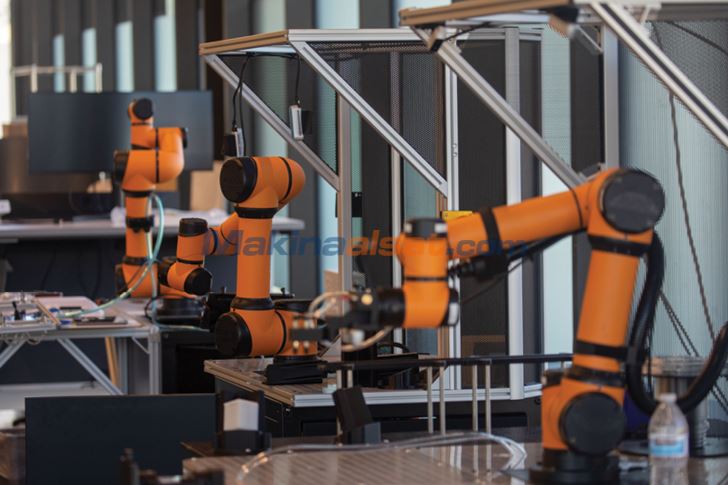 AUBO İ5 - 2024 MODEL / SIFIR - KAYNAK, PALETLEME, MONTAJ VE BESLEME KOLABORATİF ROBOT / COBOT