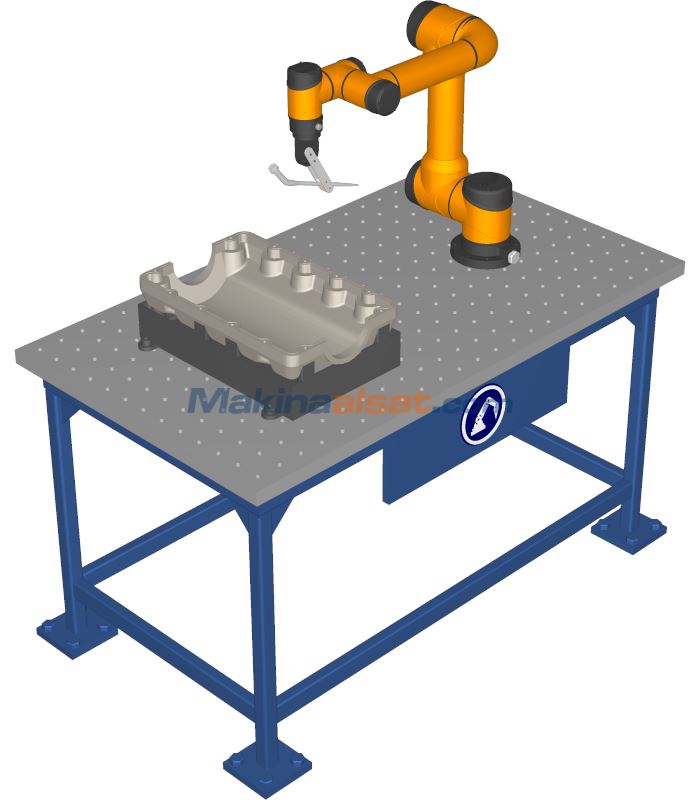 AUBO İ5 - 2024 MODEL / SIFIR - KAYNAK, PALETLEME, MONTAJ VE BESLEME KOLABORATİF ROBOT / COBOT