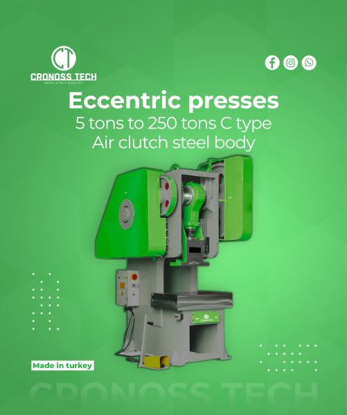 CRONOSS C125 - 125 TON HAVA KAVRAMALI EKSANTRİK PRES