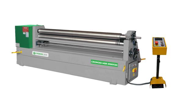 CRONOSS MSB 2050X130/MOTORLU MEKANİK ASİMETRİK 3 TOPLU SİLİNDİR