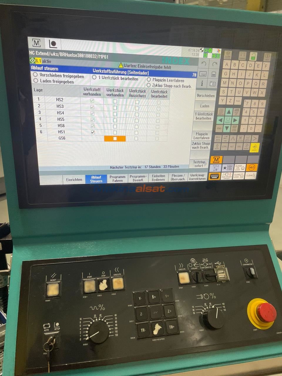 INDEX MS 40C CNC Otomat Torna