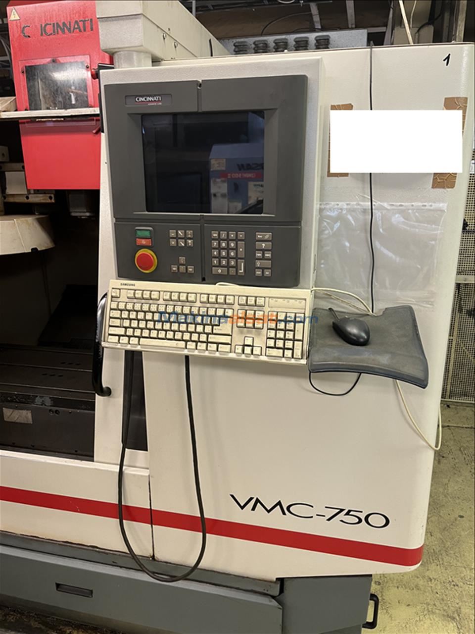 Machining Center (Vertical) Cincinnati Arrow VMC 750