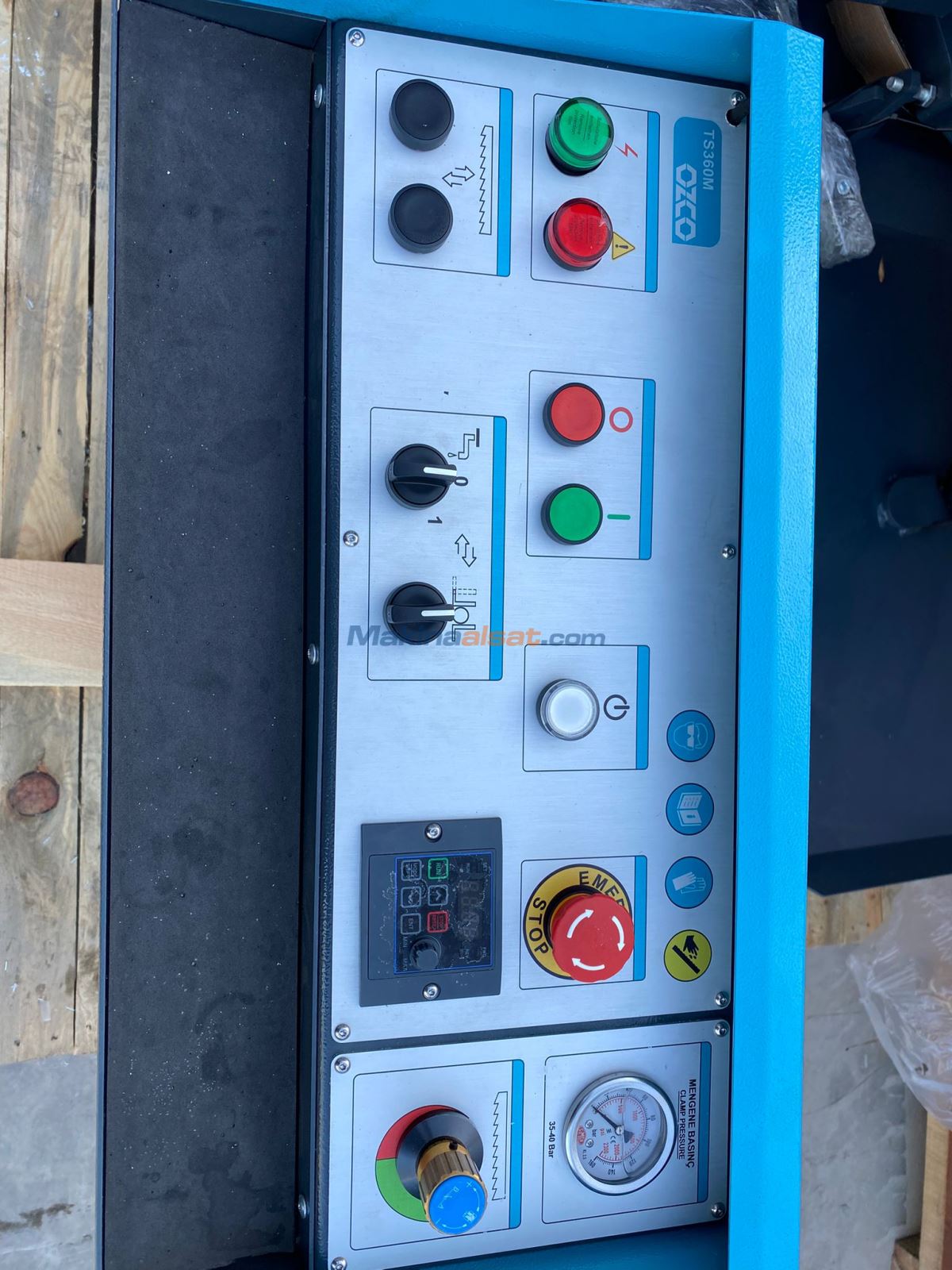 OZCO TS360M YARI OTOMATİK AÇILI ŞERİT TESTERE