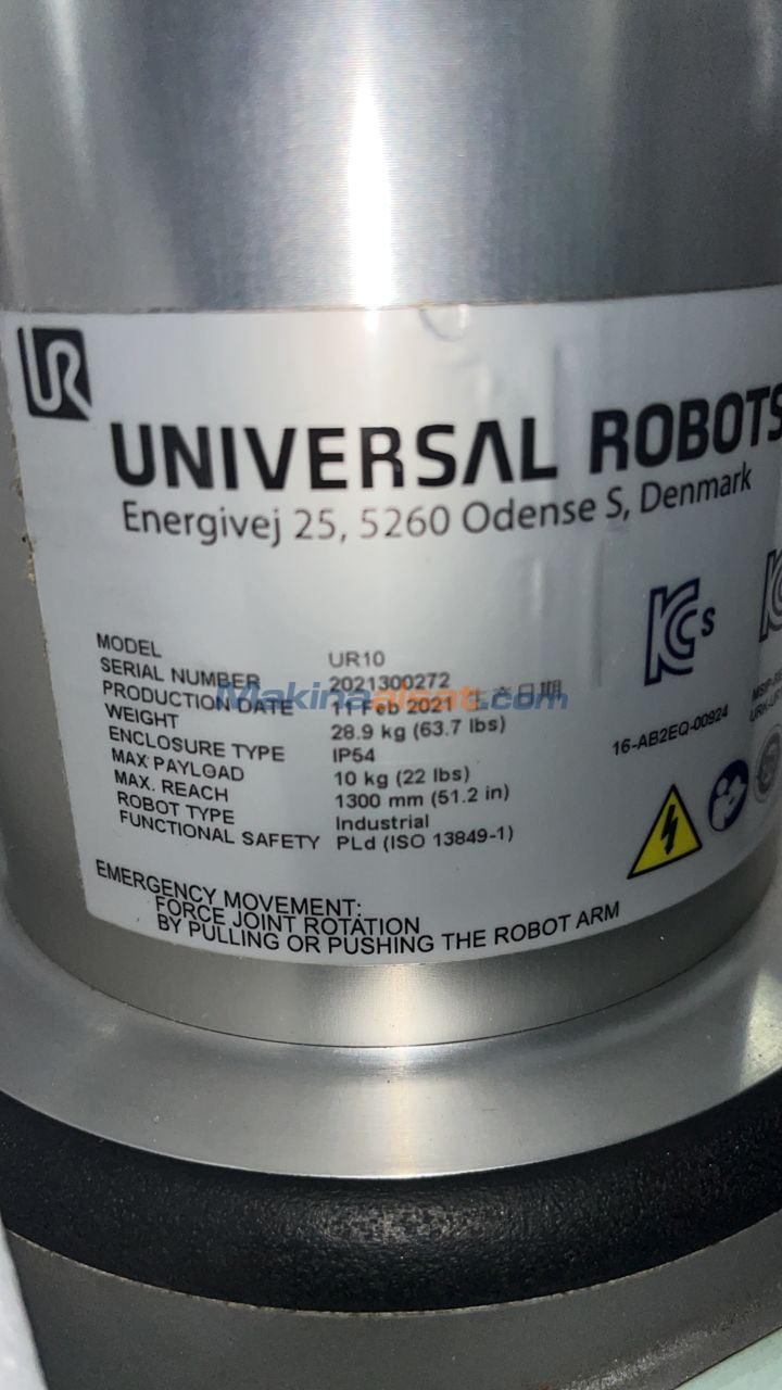 UNIVERSAL UR10 - MODEL YILI 2021 - KOLABORATİF ROBOT / COBOT