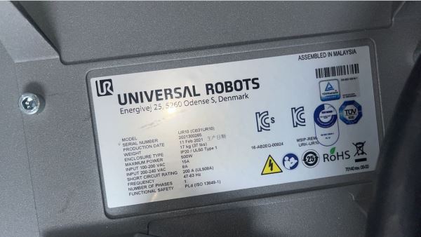 UNIVERSAL UR10 - MODEL YILI 2021 - KOLABORATİF ROBOT / COBOT