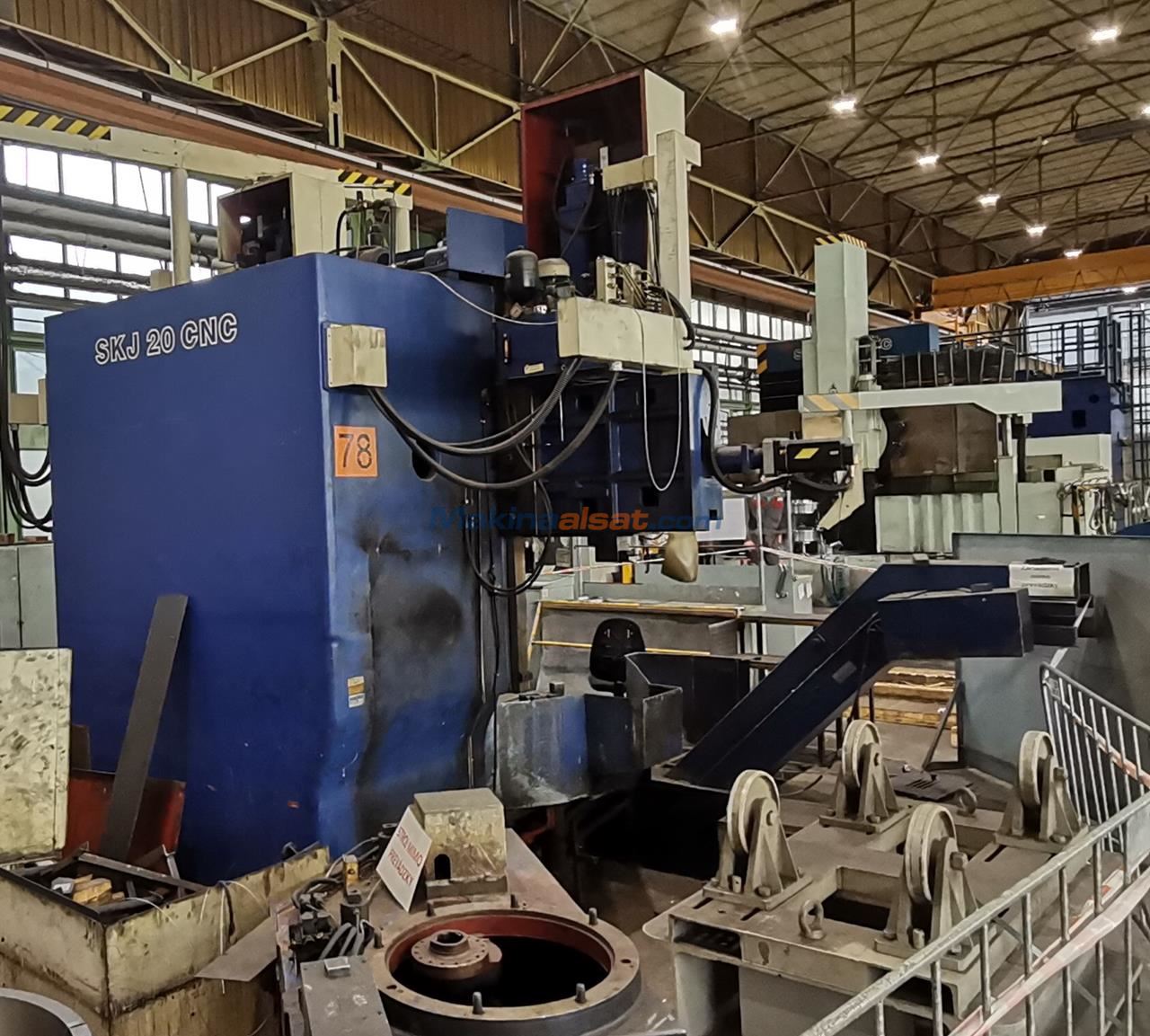 Vertical Turret Lathe TOS SKJ 20 A CNC