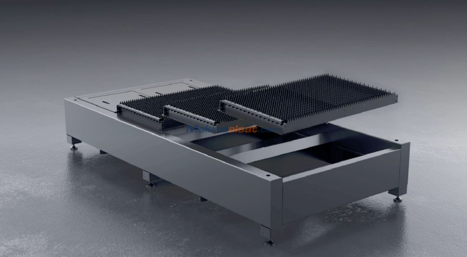 HAKSAN F SERİSİ 1530 3 KW (AÇIK KABİN, TEK TABLA) FİBER LAZER KESİM