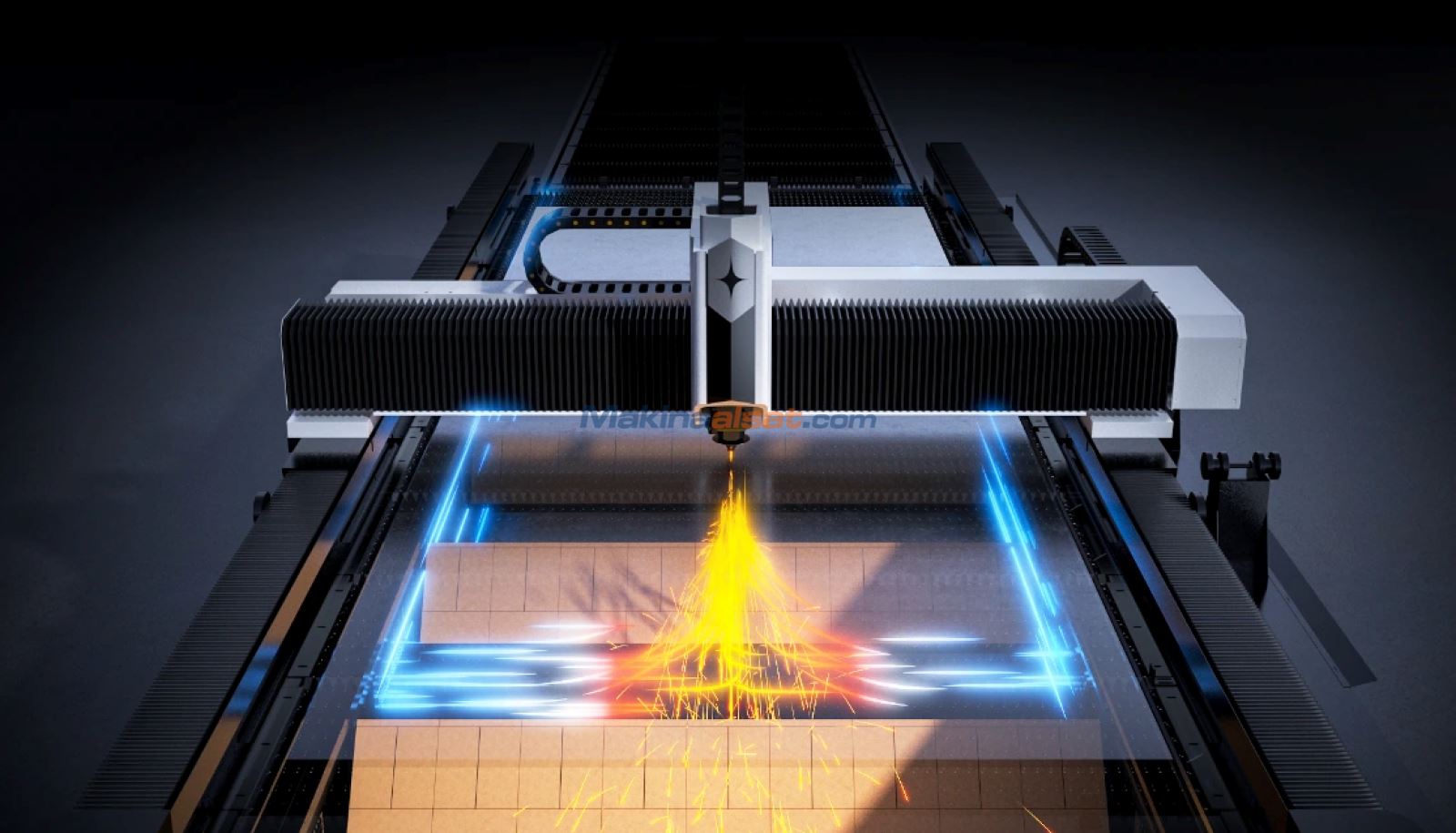 HAKSAN F SERİSİ 1530 3 KW (AÇIK KABİN, TEK TABLA) FİBER LAZER KESİM