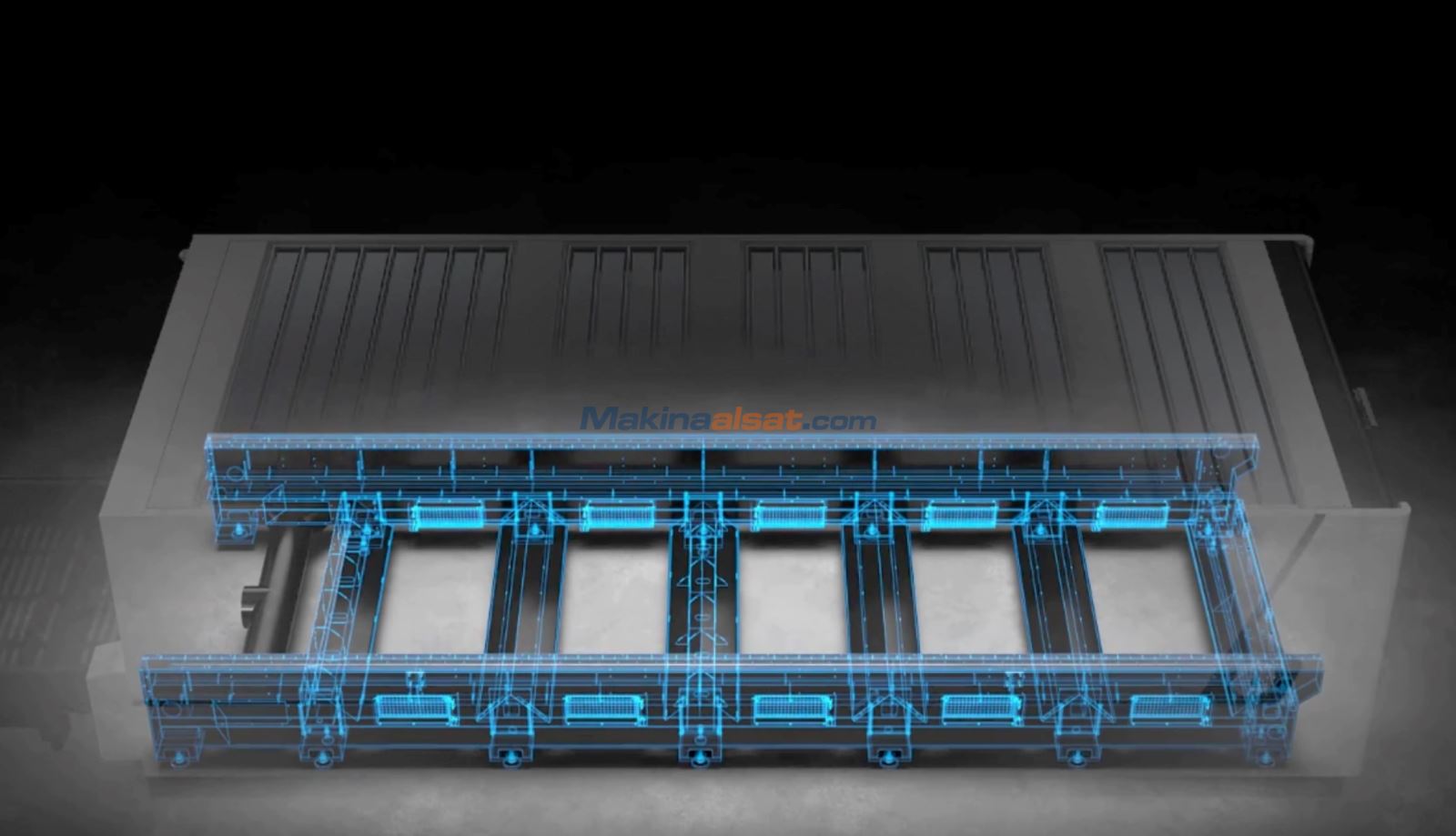HAKSAN PG SERİSİ 1530 x 6 KW (ÇİFT TABLA,KAPALI KABİN) CNC FIBER LASER KESİM