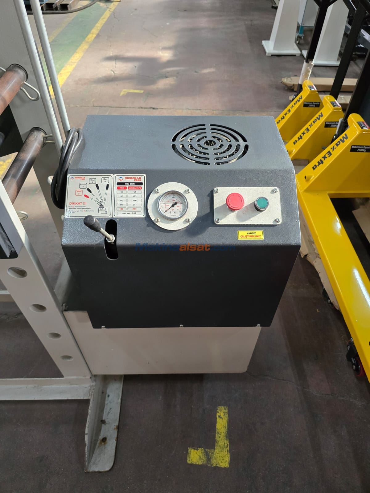 100 TON HİDROLİK PRES