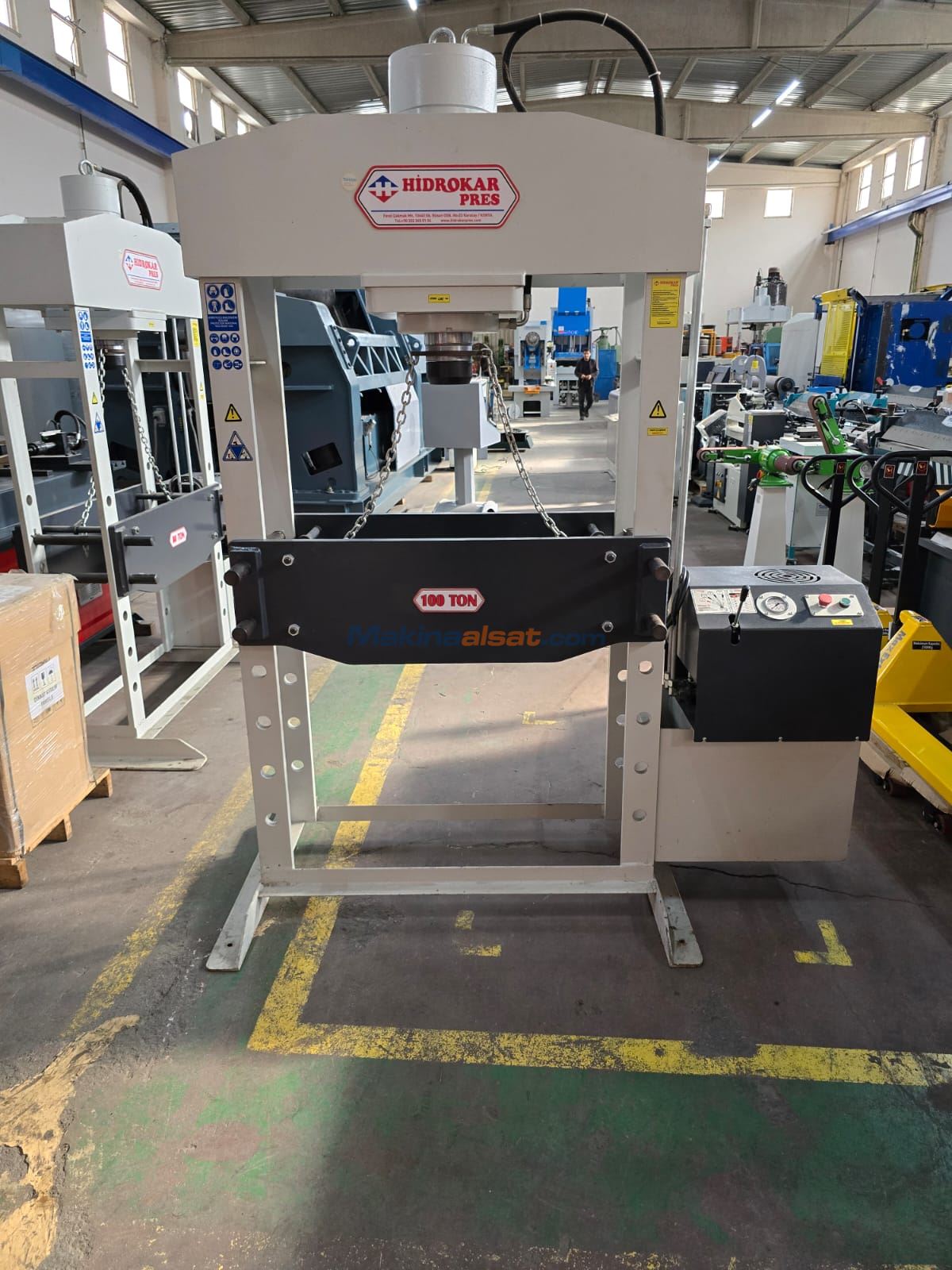 100 TON HİDROLİK PRES