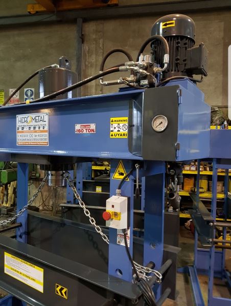160 TON HİDROLİK ATÖLYE PRESİ