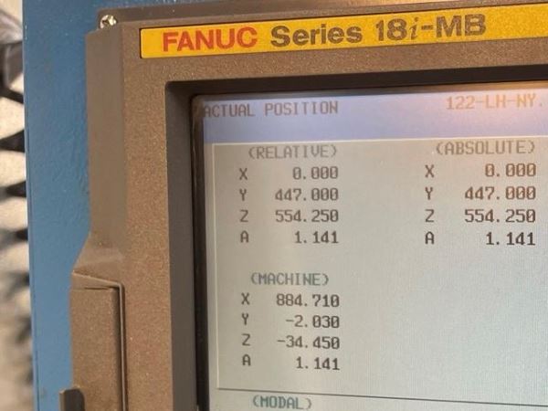 FulLand FMC 1400  /  4 Eksenli CNC  Dik işleme Merkezi