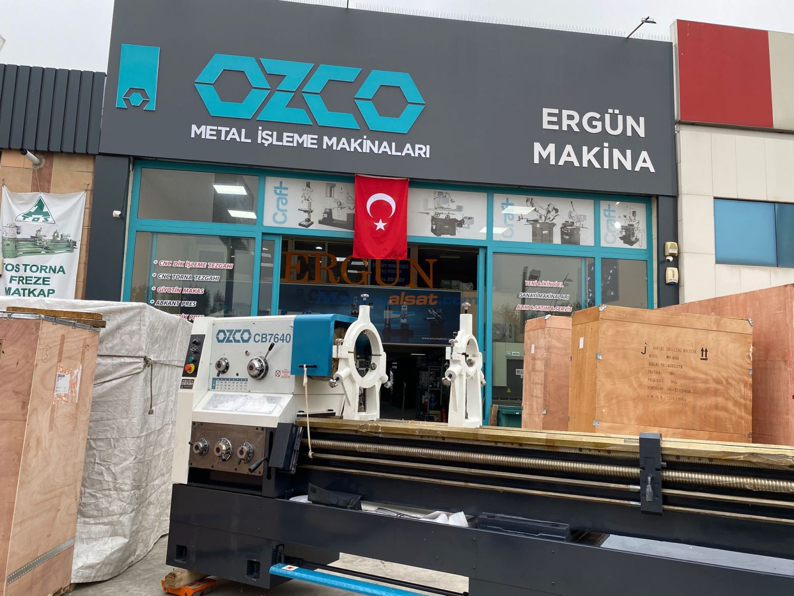 STOK! OZCO CB7640 YUNNAN ÜNİVERSAL TORNA