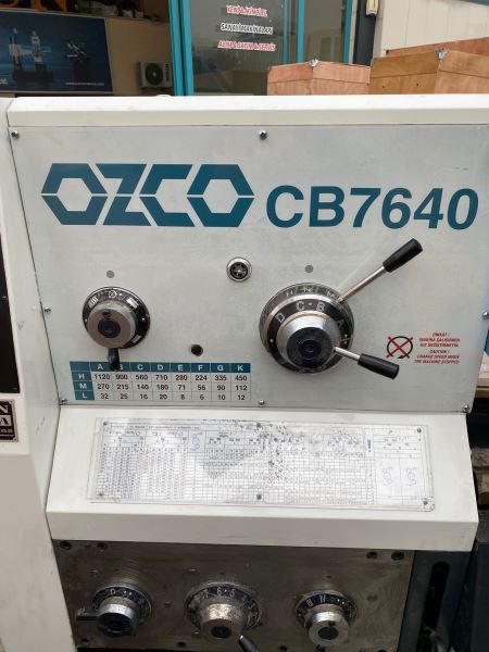 STOK! OZCO CB7640 YUNNAN ÜNİVERSAL TORNA