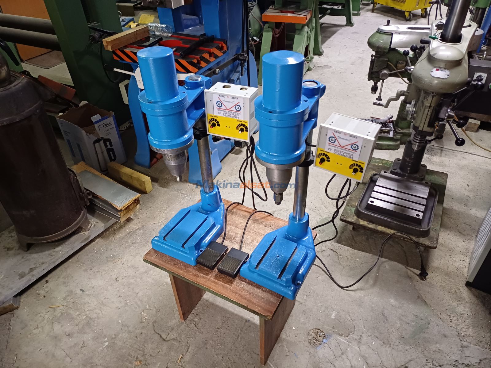PRESMAK 2 TON ELEKTRİKLİ PERÇİN PRES