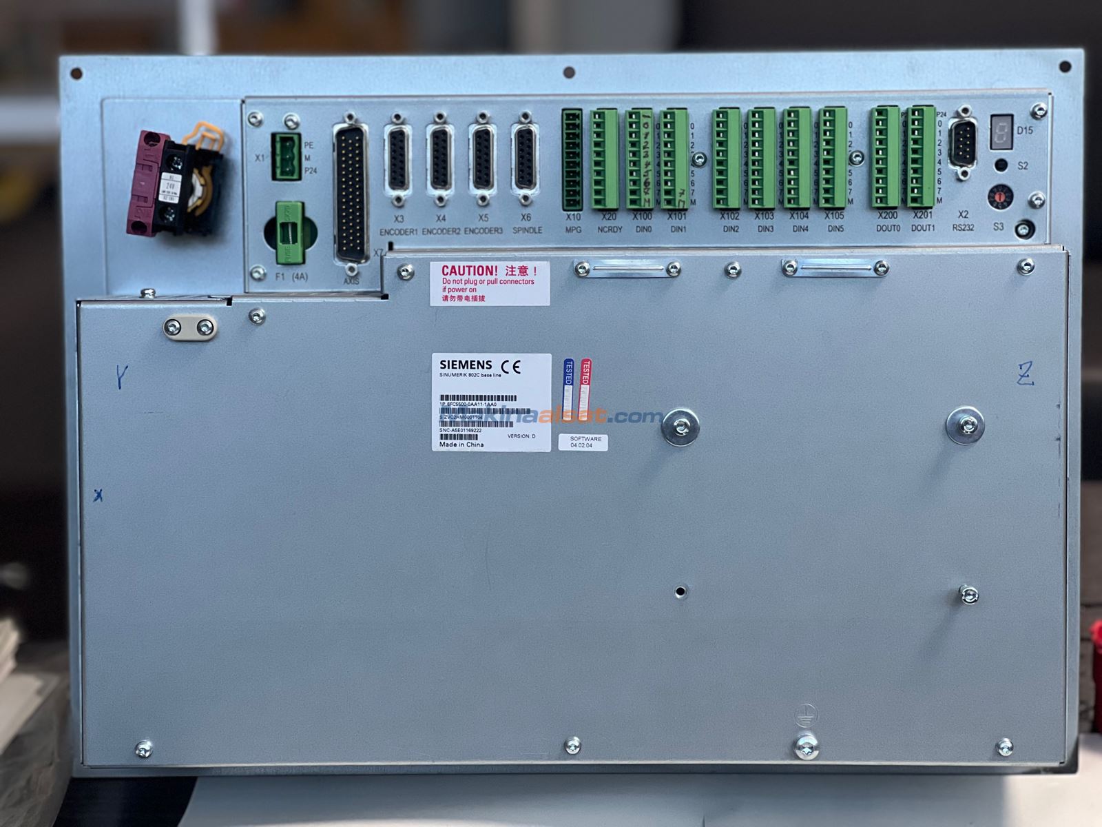 SİEMENS SINUMERIK 802C BASE LİNE KONTROL ÜNİTESİ
