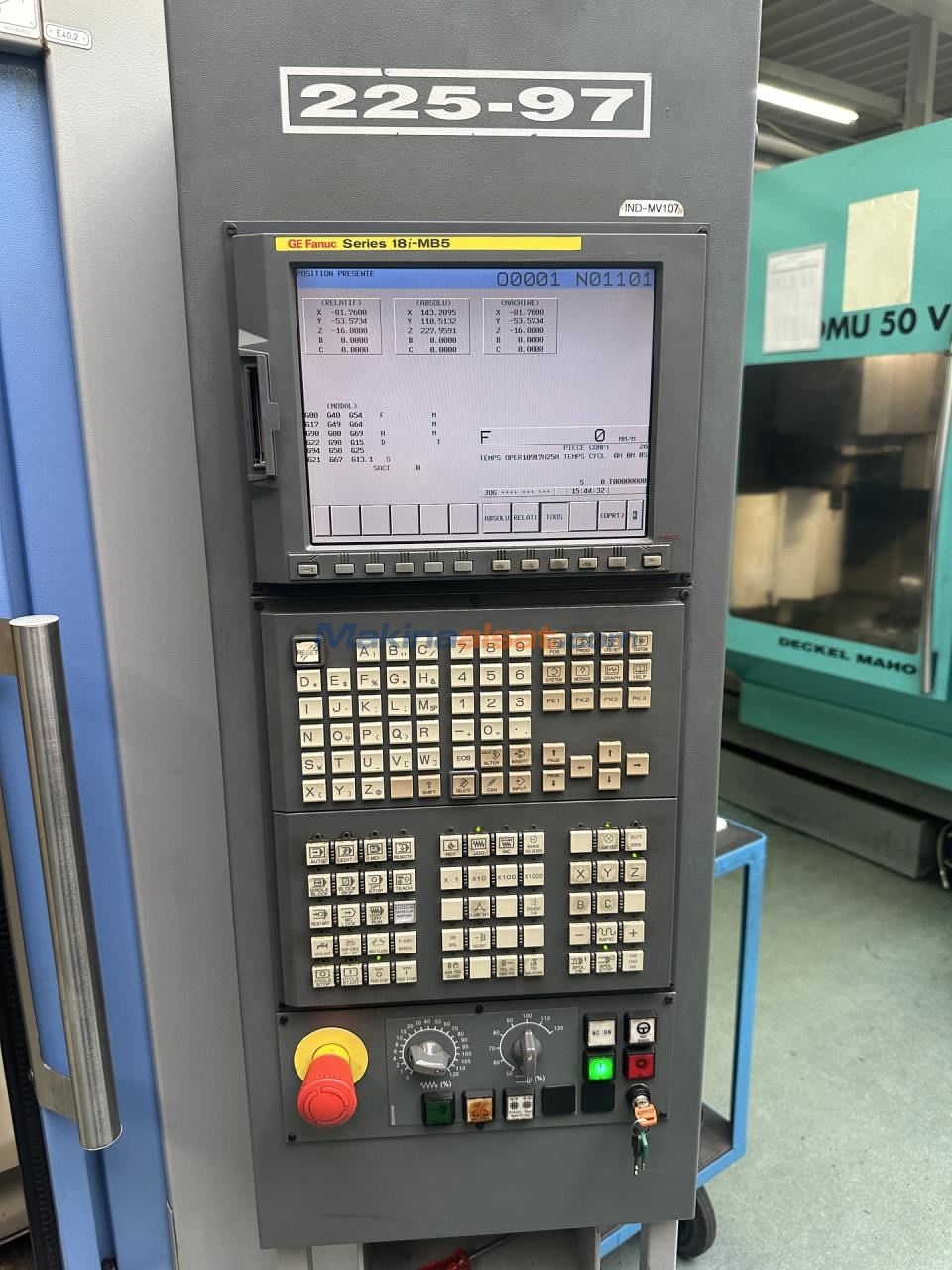 Satılık ikinci el CHIRON FZ 08 KS Magnum 5 Eksen CNC İşleme 5