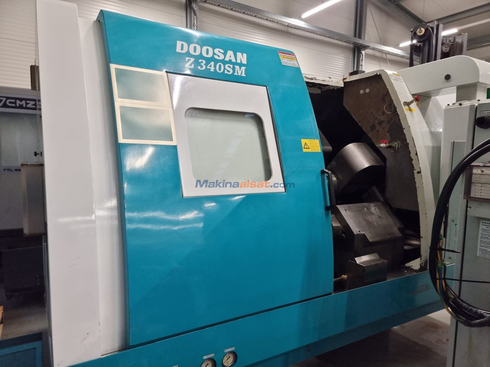DOOSAN  Z340 SM  Çift Ayna / Çift Taret  / C1 + C2 - eksen - Sürücülü / CNC Torna Frezeleme Merkezi