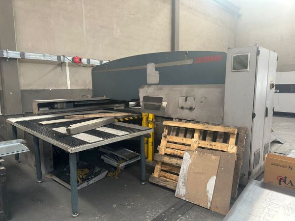 DURMAZLARMARKA TP 9 1250 x 2500 20 TON PUNCH PRES