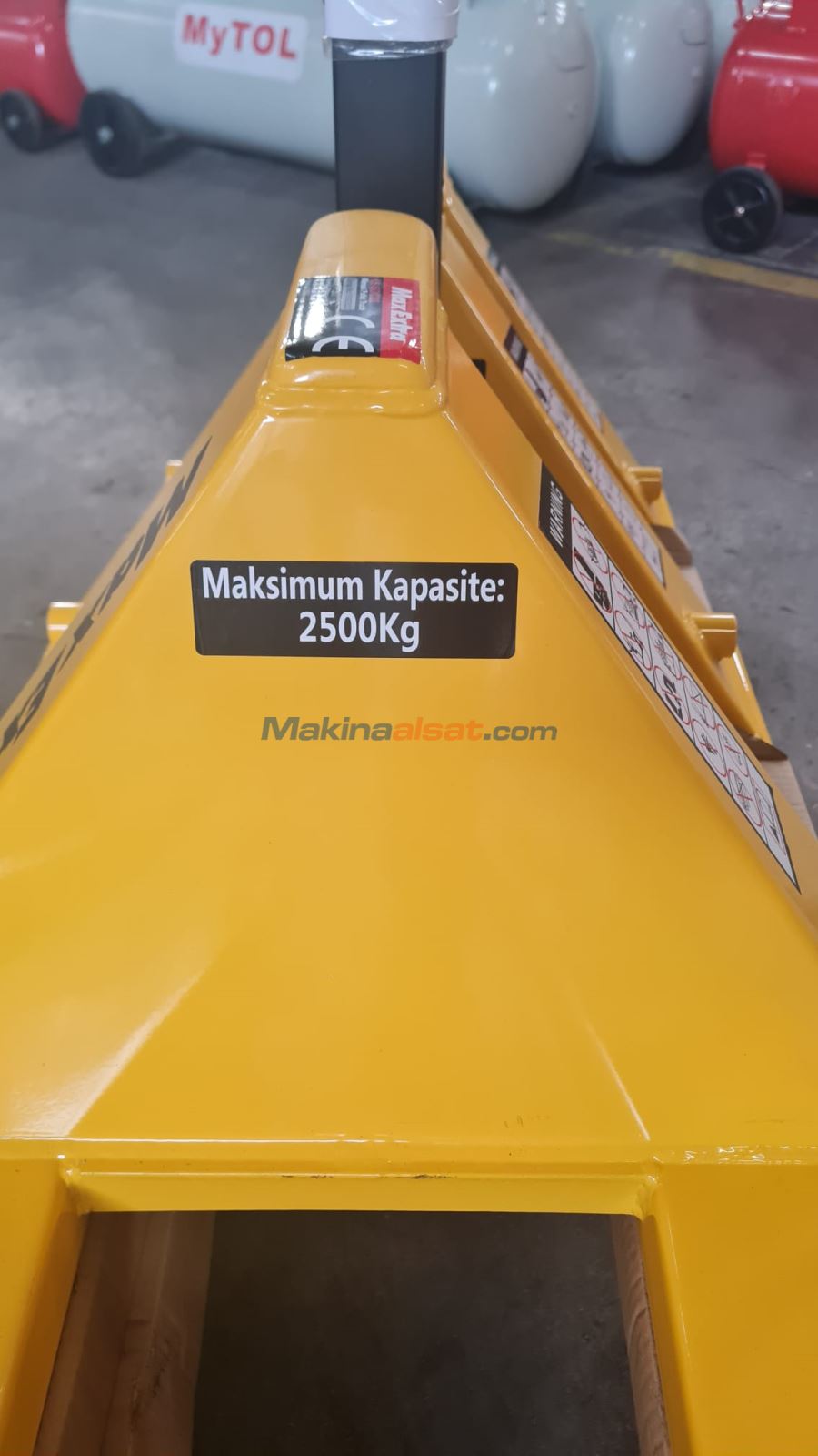 MAX EKSTRA 2,5 TON TRANSPALET