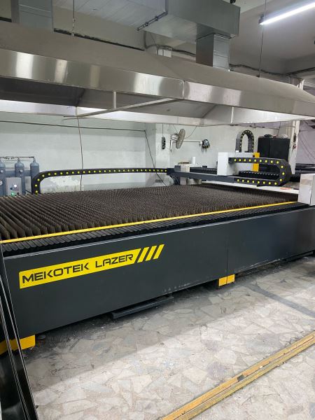 Mekotek 3 kW 2000 x 4000 Fiber Lazer Kesim