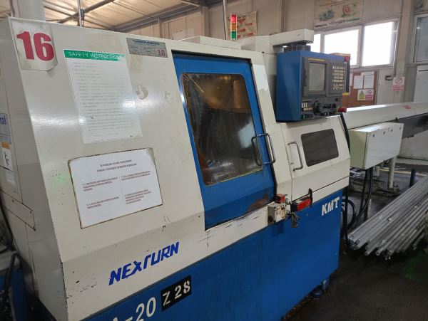 Nexturn SA-20 Z2S CNC Kayar Otomat Torna