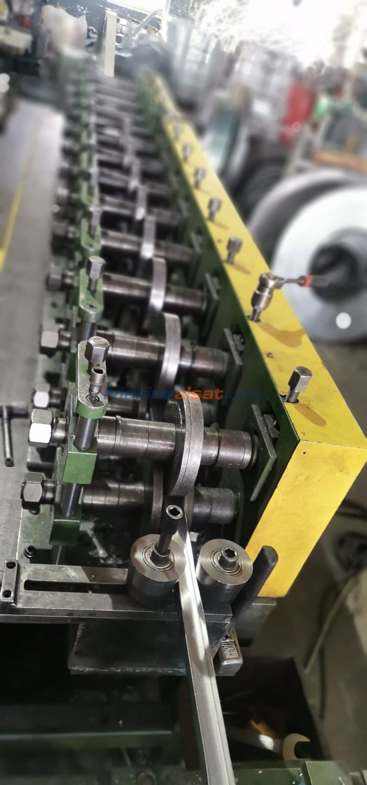 12 istasyon Pvc Destek Sacı  Roll Form Hattı