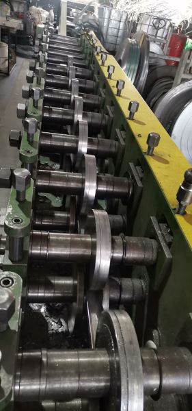 12 istasyon Pvc Destek Sacı  Roll Form Hattı