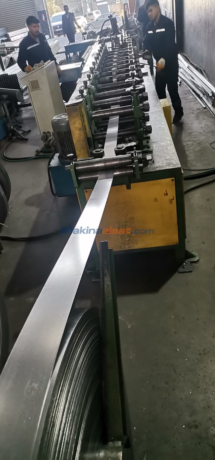 12 istasyon Pvc Destek Sacı  Roll Form Hattı