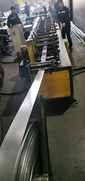 12 istasyon Pvc Destek Sacı  Roll Form Hattı