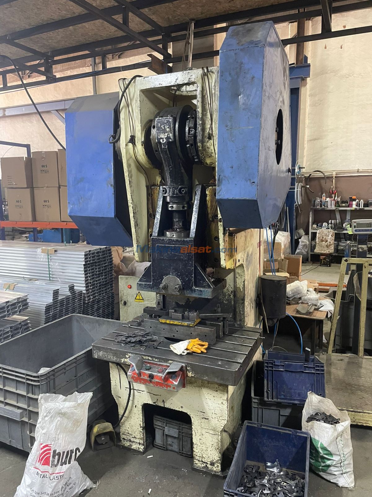ŞENMAK 100 TON HAVA KAVRAMALI (REVİZE) C TİP EKSANTRİK PRES