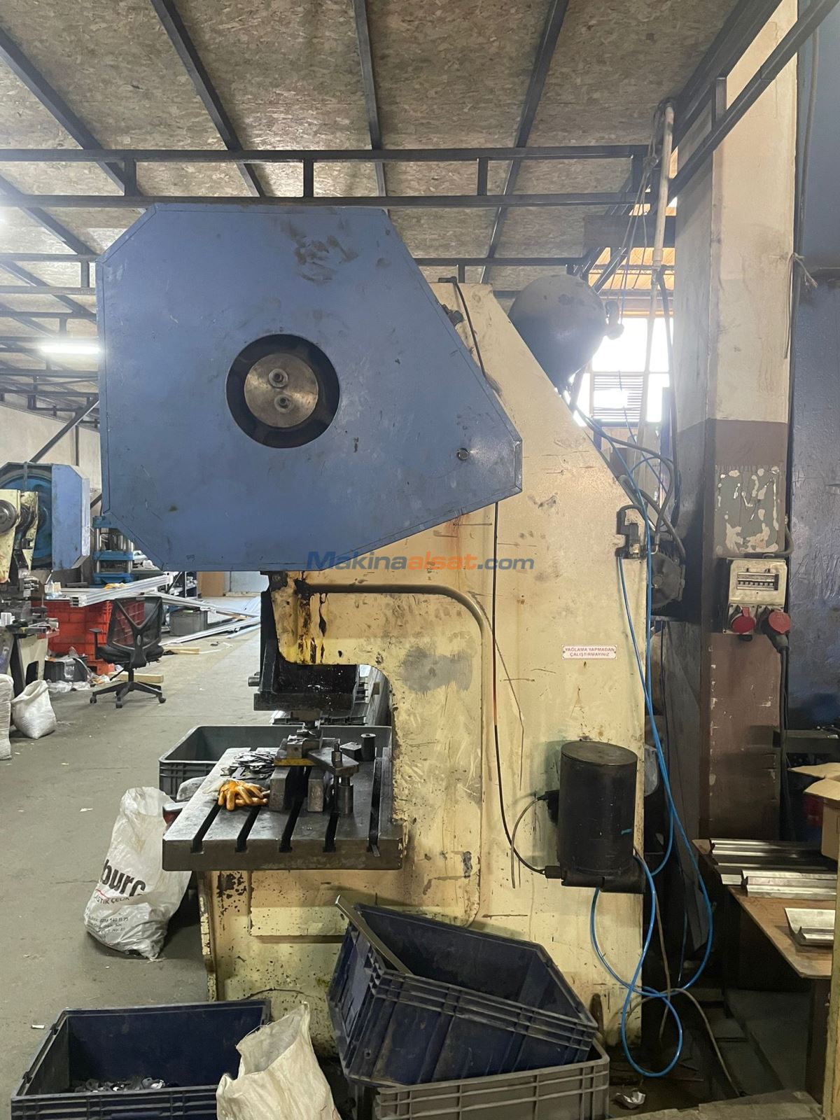 ŞENMAK 100 TON HAVA KAVRAMALI (REVİZE) C TİP EKSANTRİK PRES